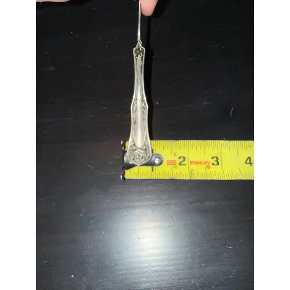 Antique Wm. Rogers Silverplate Twisted Butter Knife